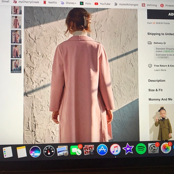 Pink Coat - Picture 2 of 7